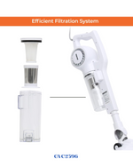 GEEPAS  HANDHELD VACUUM CLEANER 600W-5M