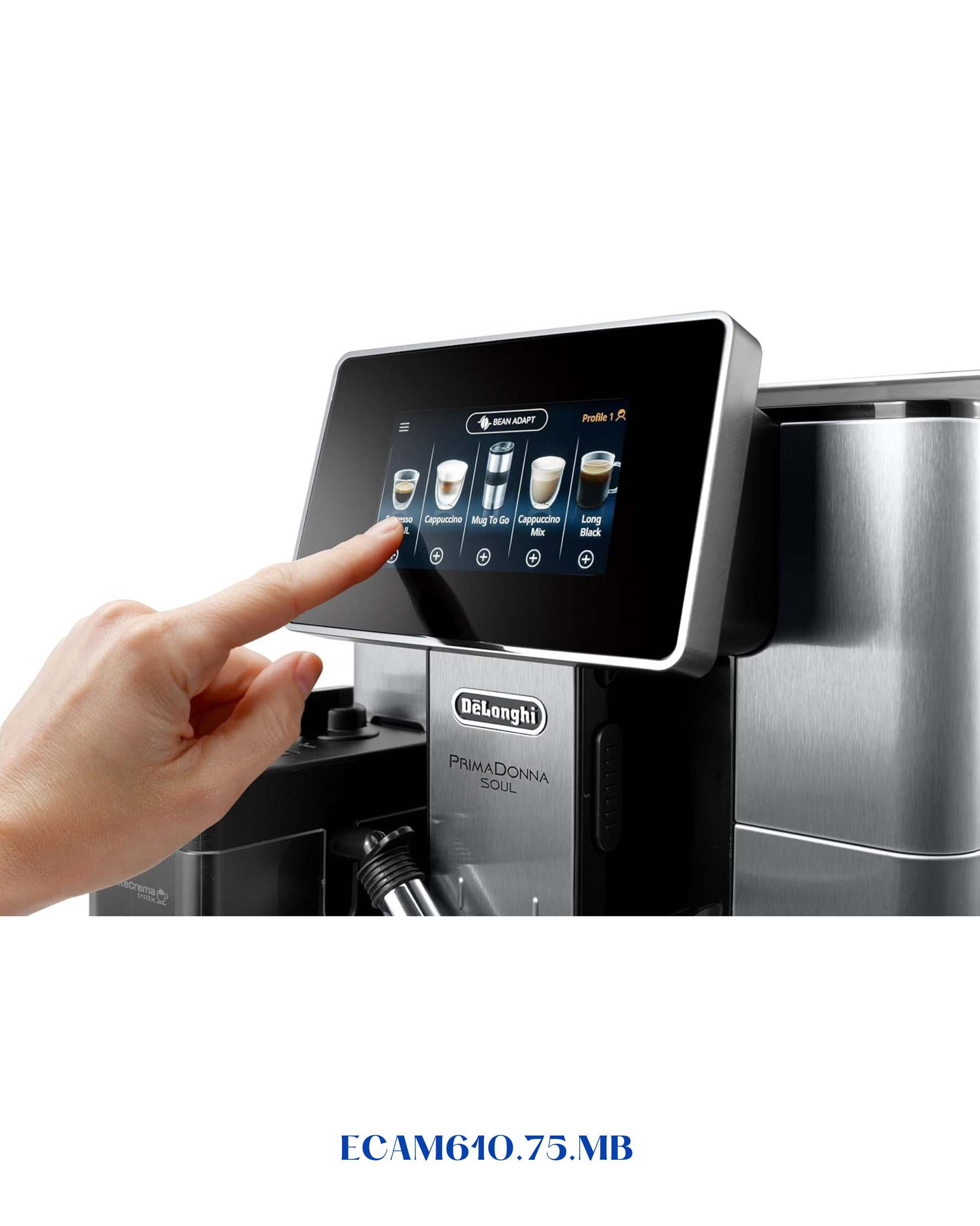 DELONGHI PRIMADONNA SOUL COFFEE MACHINE 1450W 2.2L