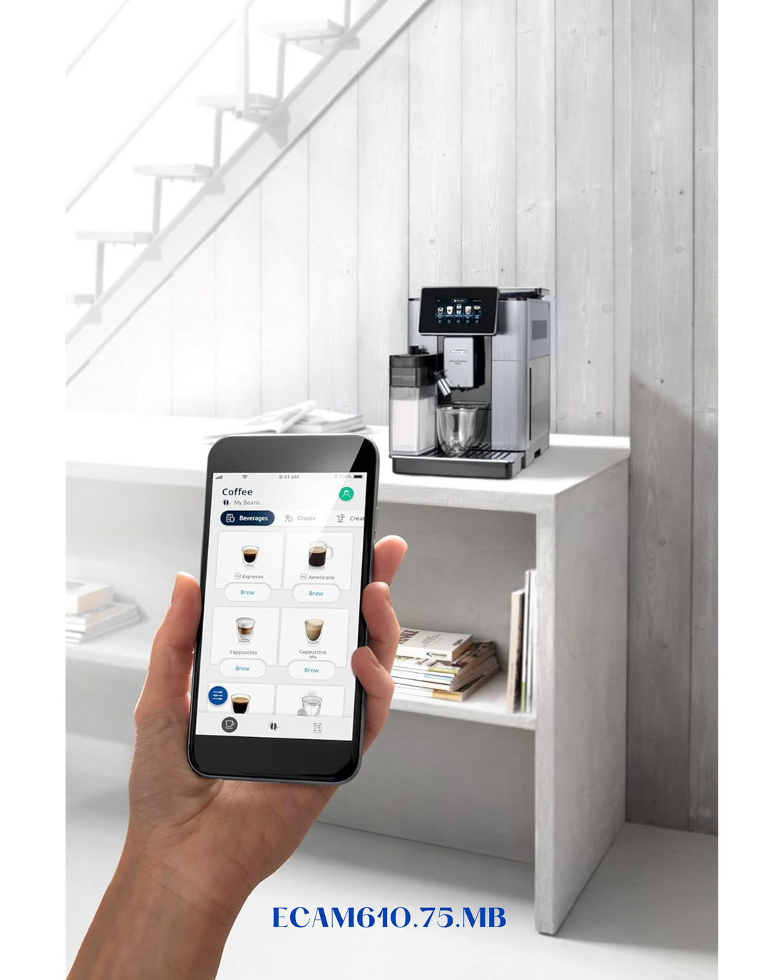 DELONGHI PRIMADONNA SOUL COFFEE MACHINE 1450W 2.2L
