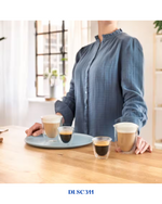 DELONGHI DOUBLE WALL CAPPUCCINO GLASSES – 270ML