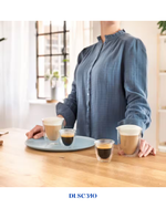 DELONGHI DOUBLE WALL ESPRESSO GLASSES – 90ML