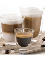 DELONGHI DOUBLE WALL ESPRESSO GLASSES – 90ML