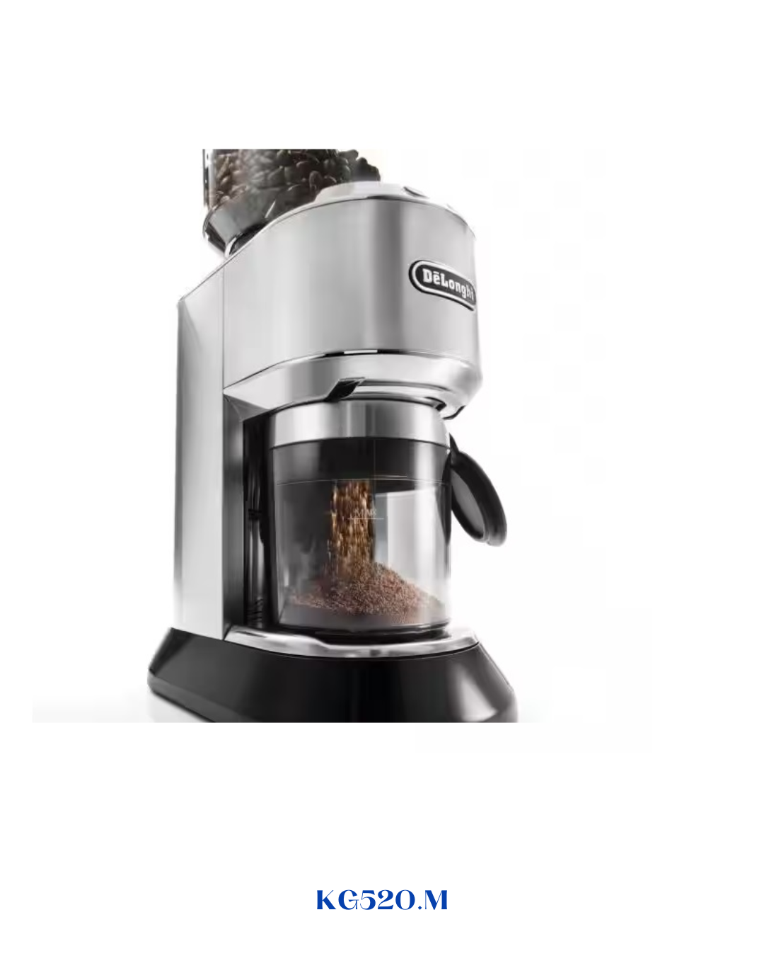 DELONGHI ELECTRIC COFFEE GRINDER SILVER 150W-350G