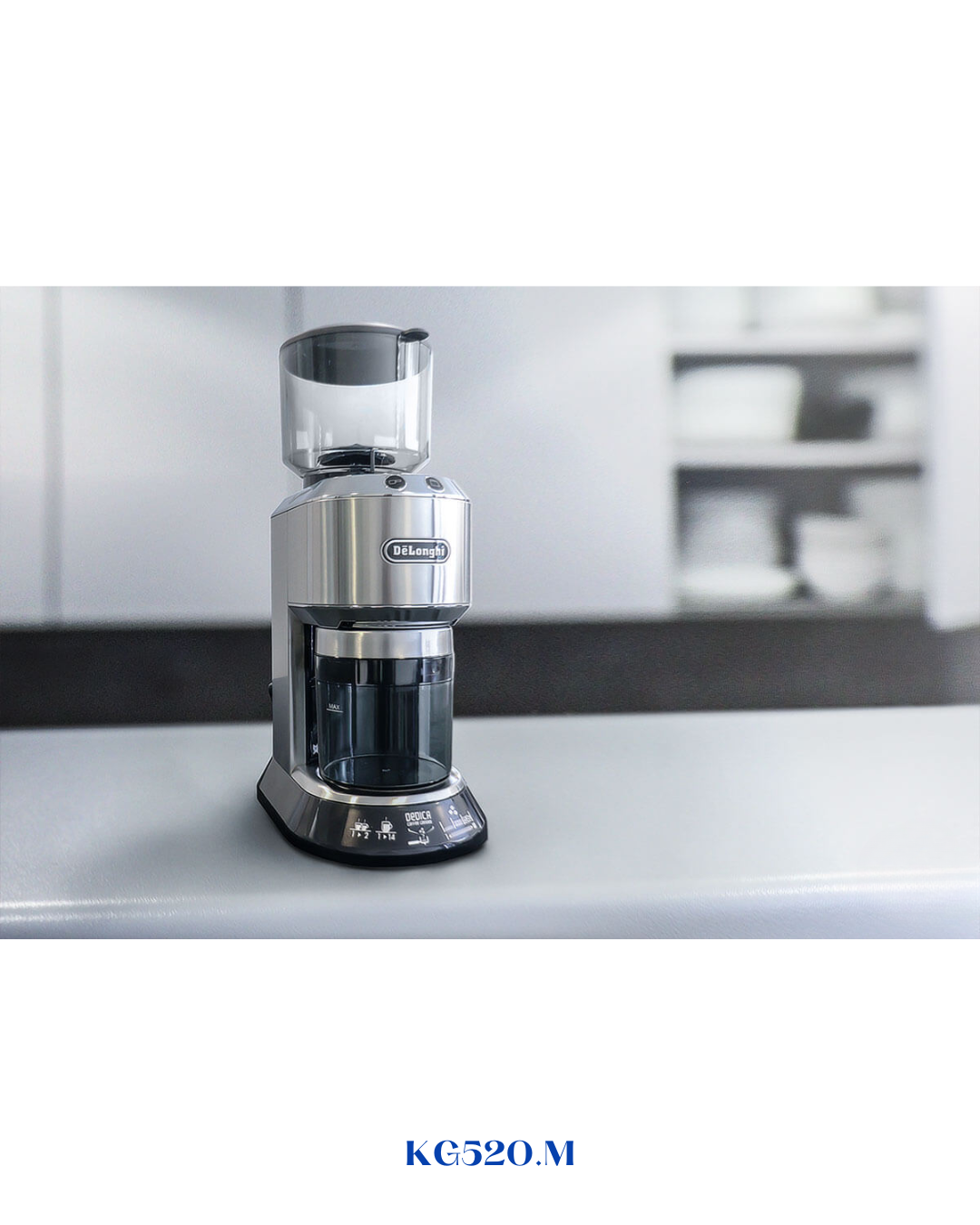 DELONGHI ELECTRIC COFFEE GRINDER SILVER 150W-350G