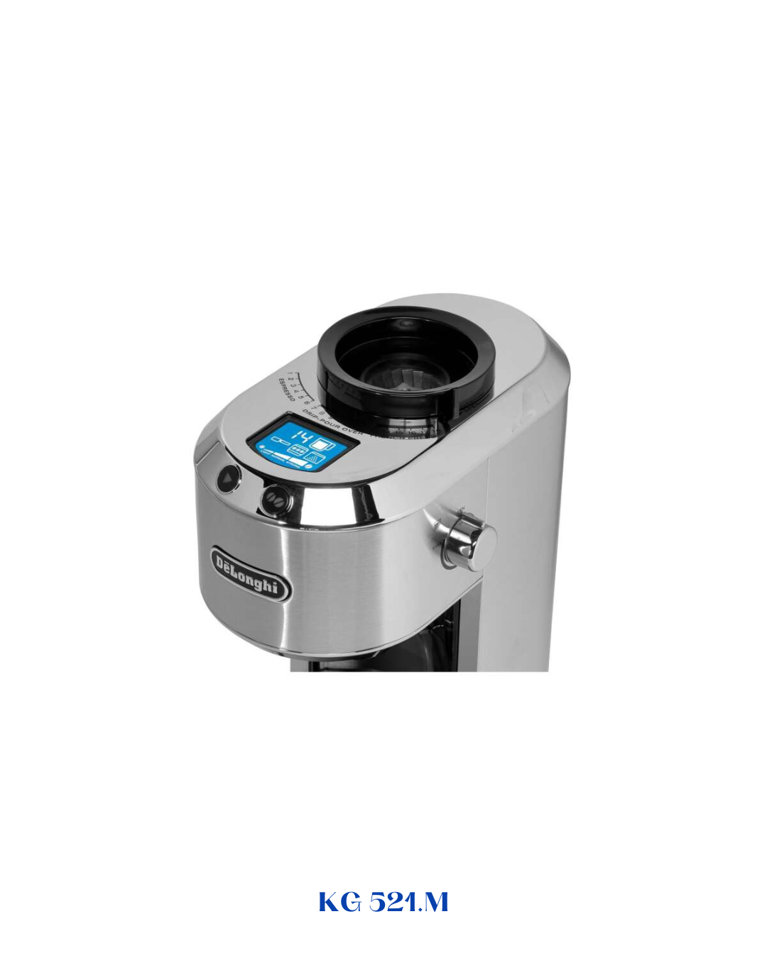 DELONGHI DEDICA DIGITAL COFFEE GRINDER 150W-350G