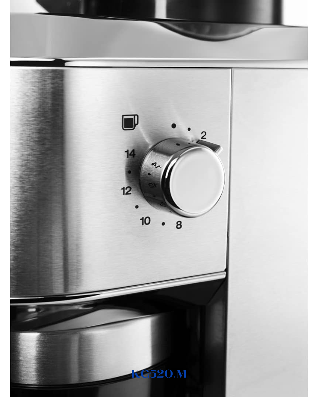 DELONGHI ELECTRIC COFFEE GRINDER SILVER 150W-350G