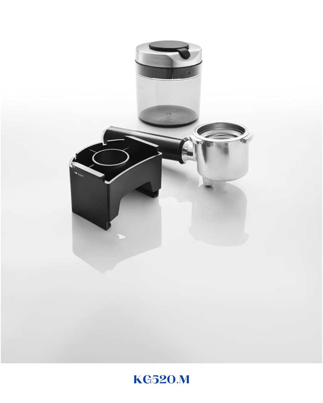 DELONGHI ELECTRIC COFFEE GRINDER SILVER 150W-350G