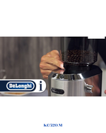 DELONGHI ELECTRIC COFFEE GRINDER SILVER 150W-350G