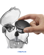 DELONGHI ALICIA PLUS  MOKA POT BLACK 450W-6 CUPS