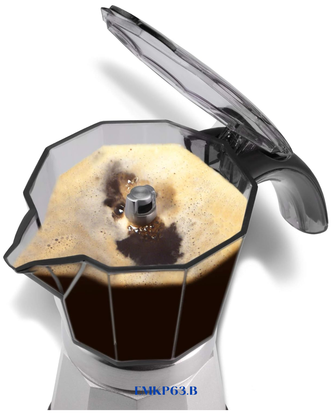 DELONGHI ALICIA PLUS  MOKA POT BLACK 450W-6 CUPS