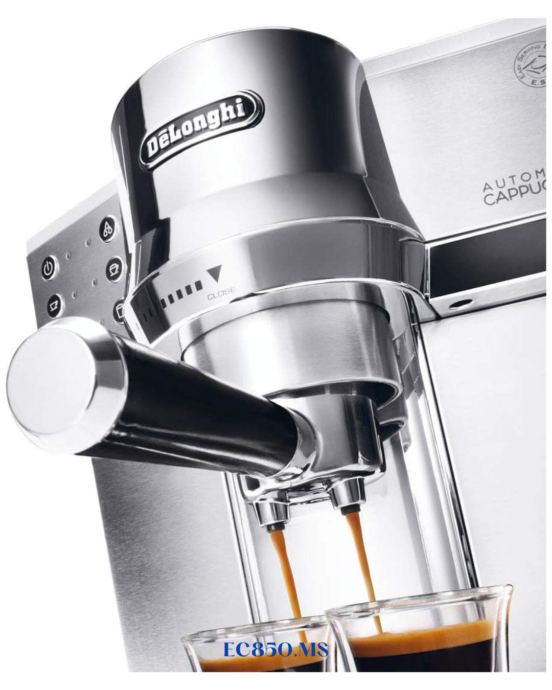 DELONGHI ESPRESSO MACHINE – SILVER
