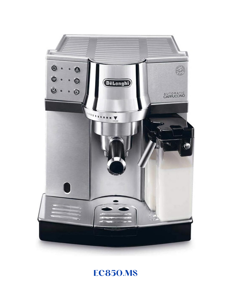 DELONGHI ESPRESSO MACHINE – SILVER