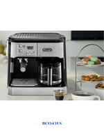 DELONGHI COMBI COFFEE MACHINE – SILVER & BLACK