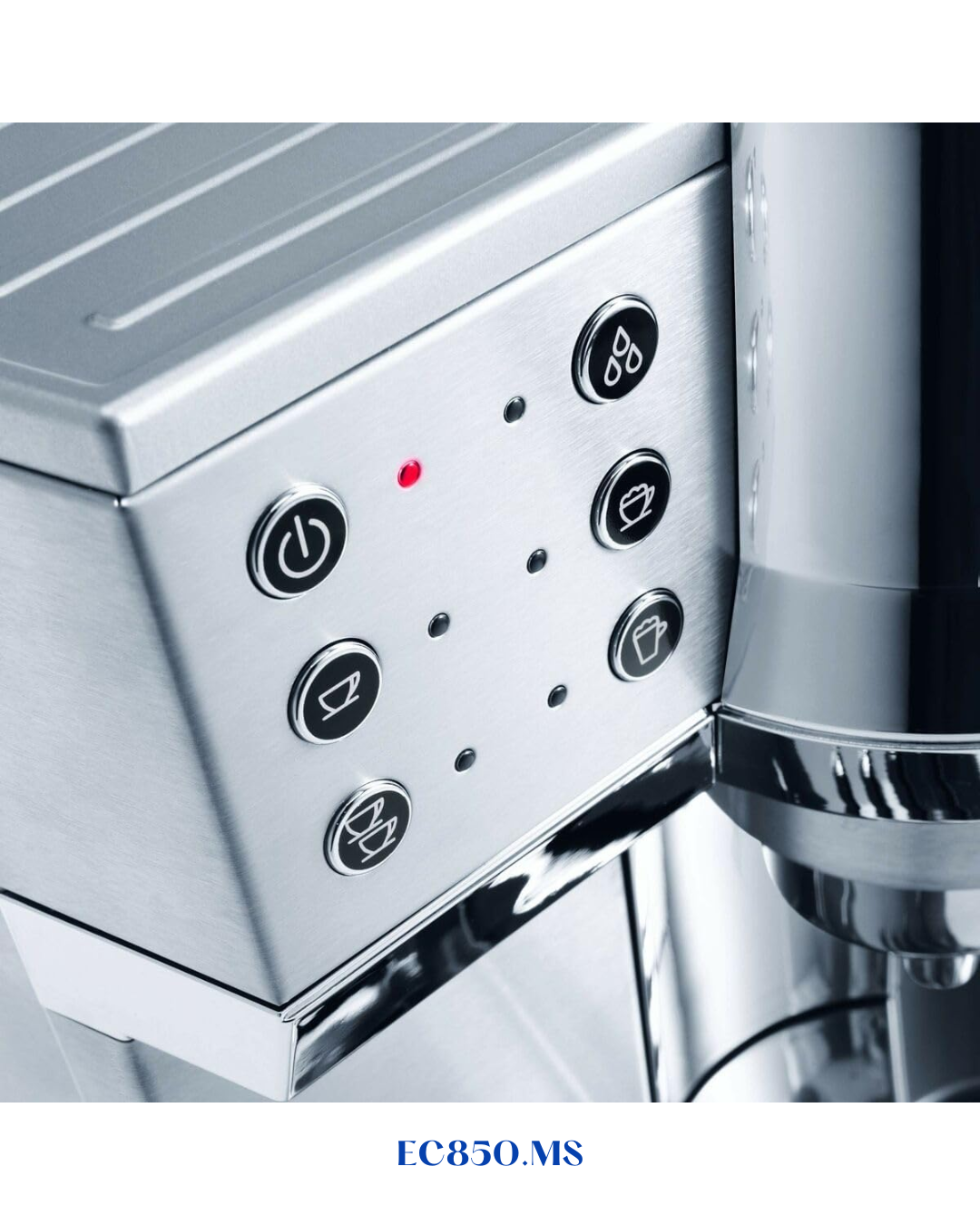 DELONGHI ESPRESSO MACHINE – SILVER