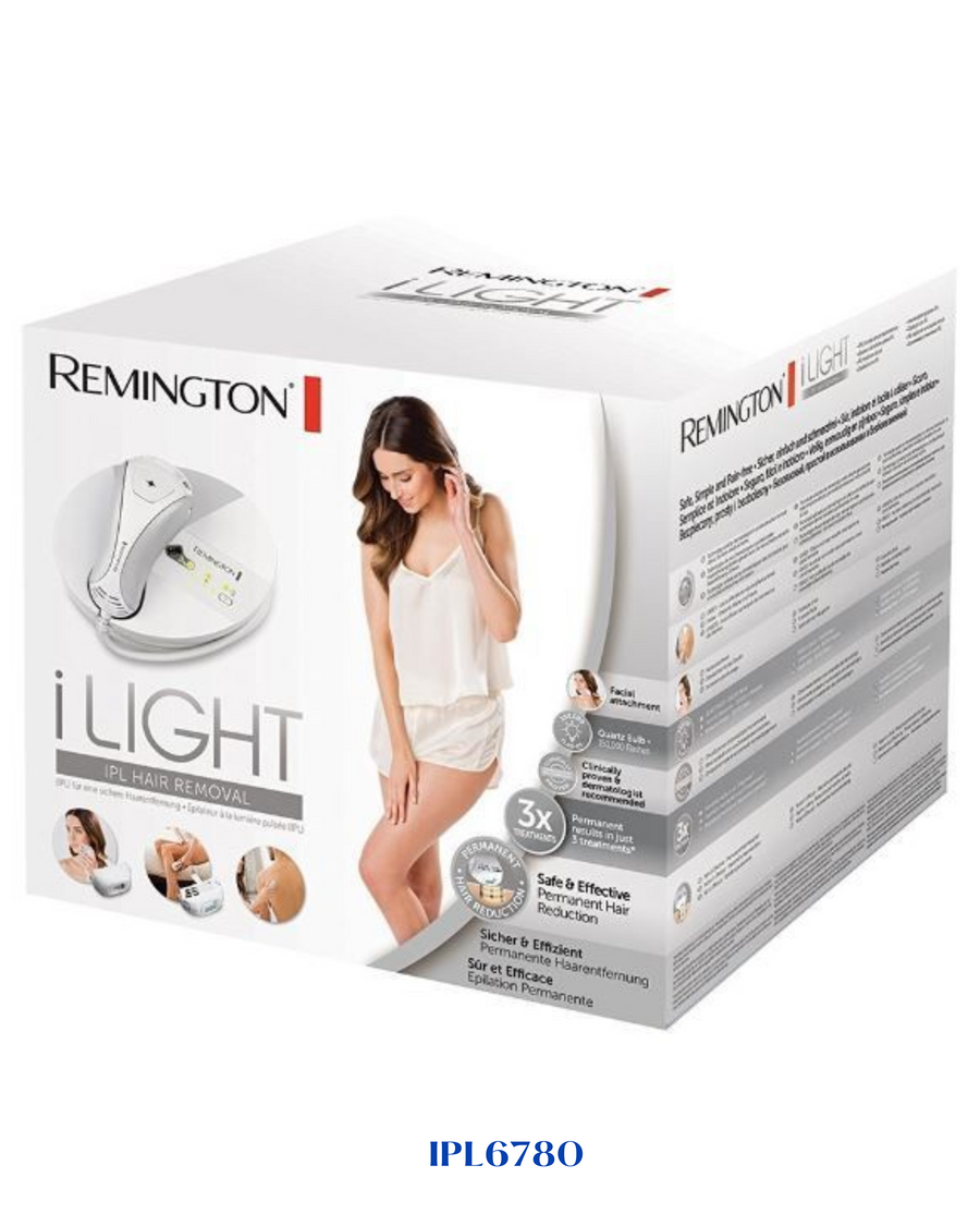 REMINGTON I-LIGHT PRO FACE & BODY IPL HAIR REMOVAL SYSTEM