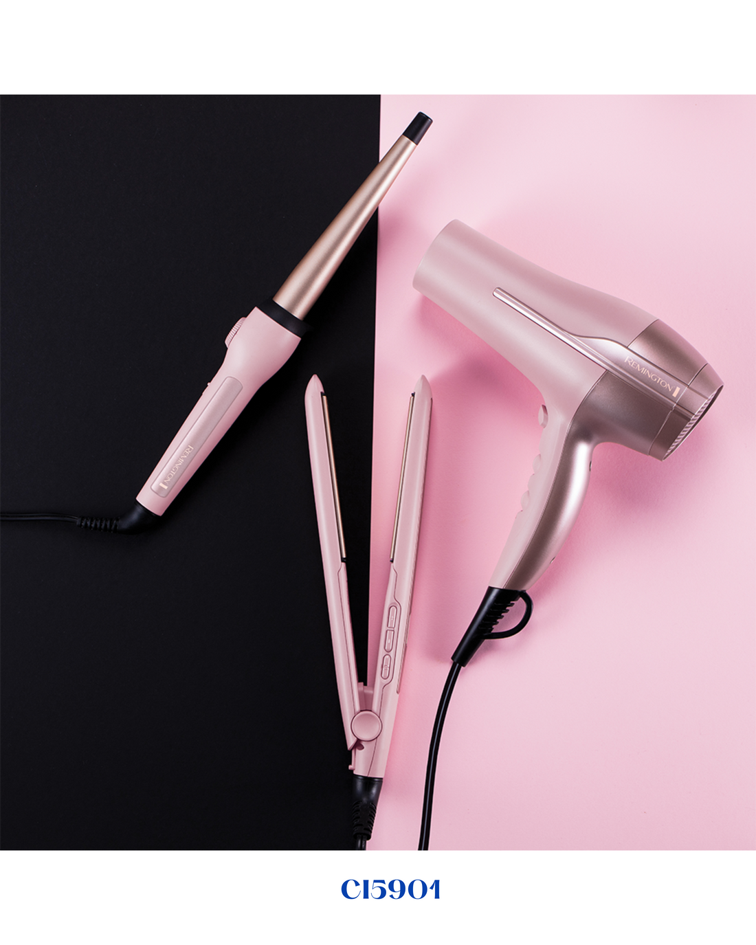 REMINGTON COCONUT SMOOTH CURLING WAND