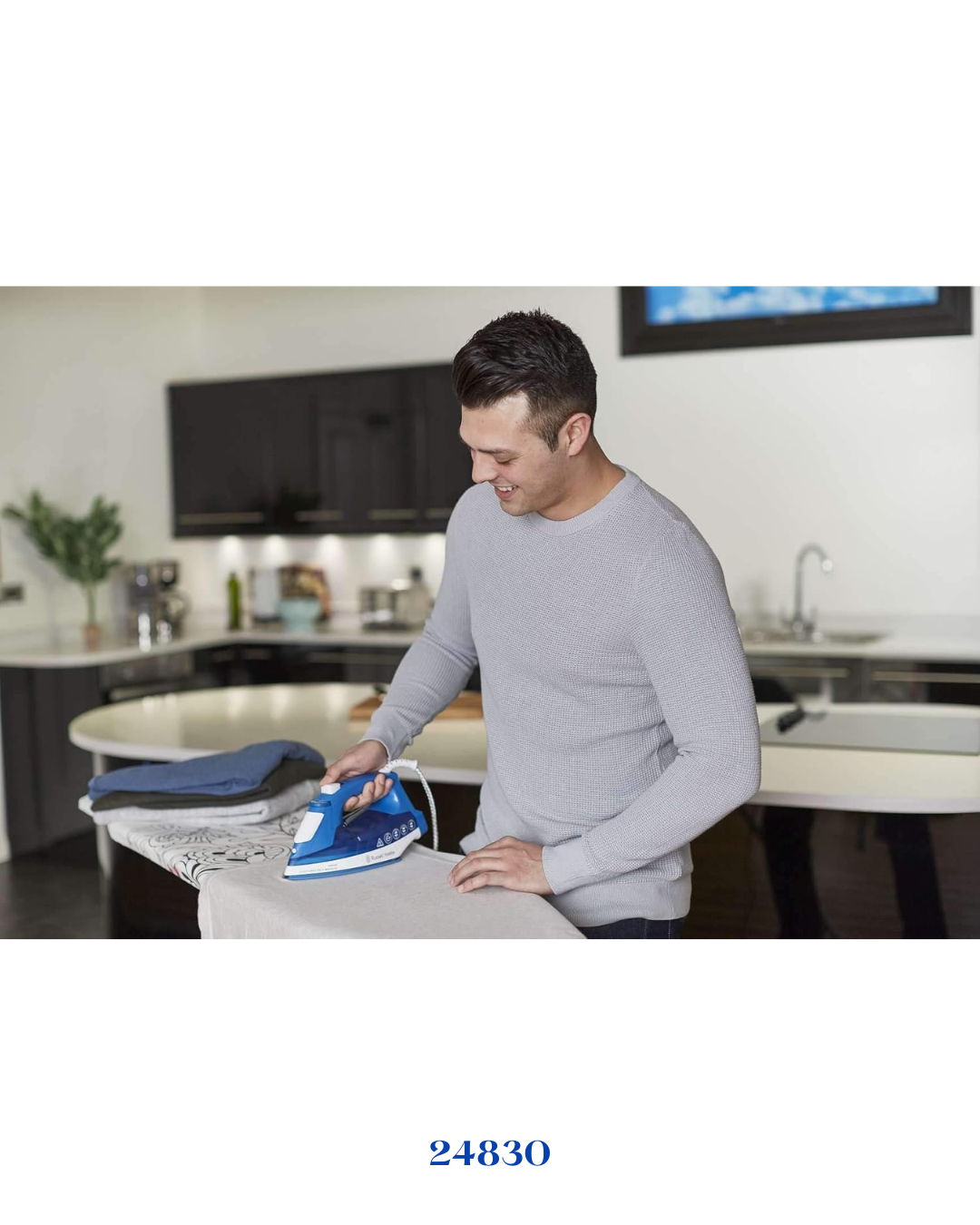 RUSSELL HOBBS LIGHT & EASY BRIGHTS SAPPHIRE STEAM IRON-2400W