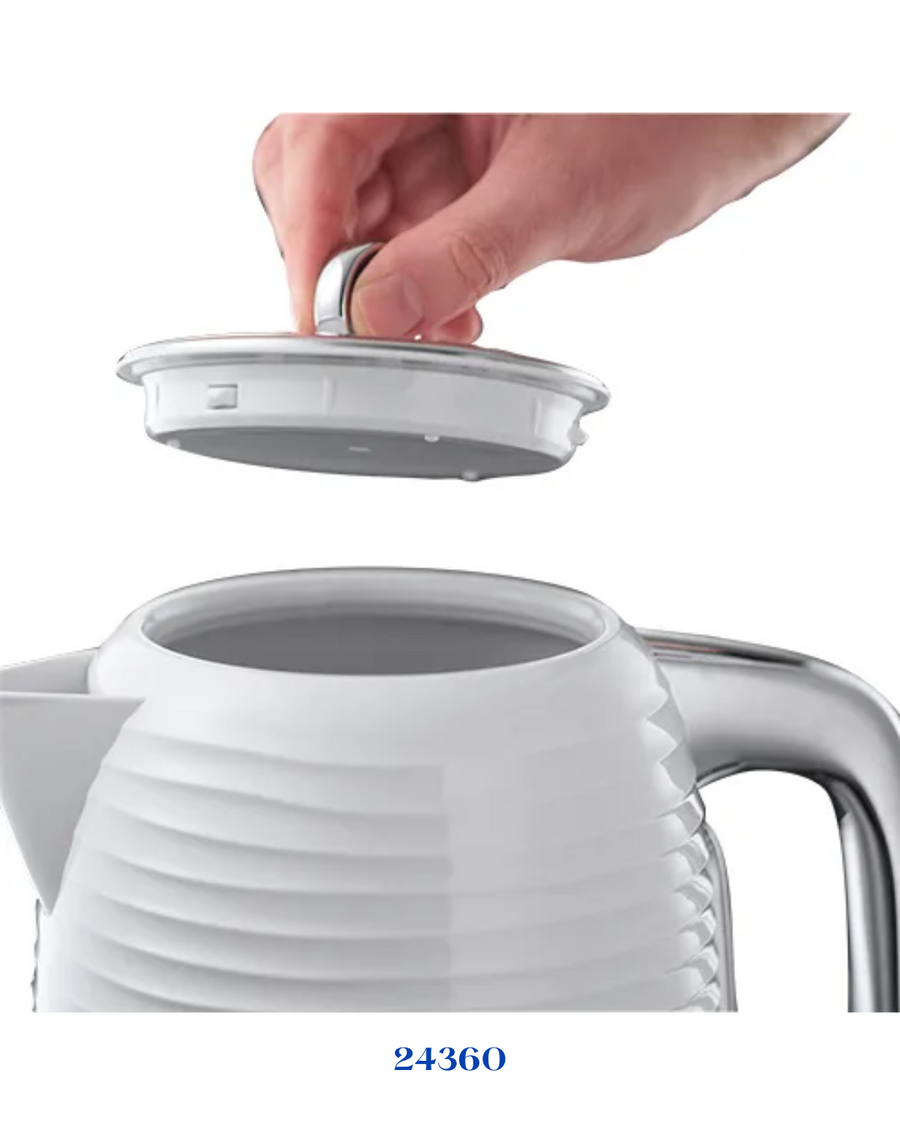 RUSSELL HOBBS INSPIRE WHITE KETTLE