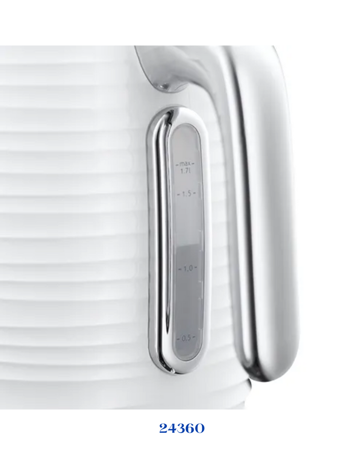 RUSSELL HOBBS INSPIRE WHITE KETTLE
