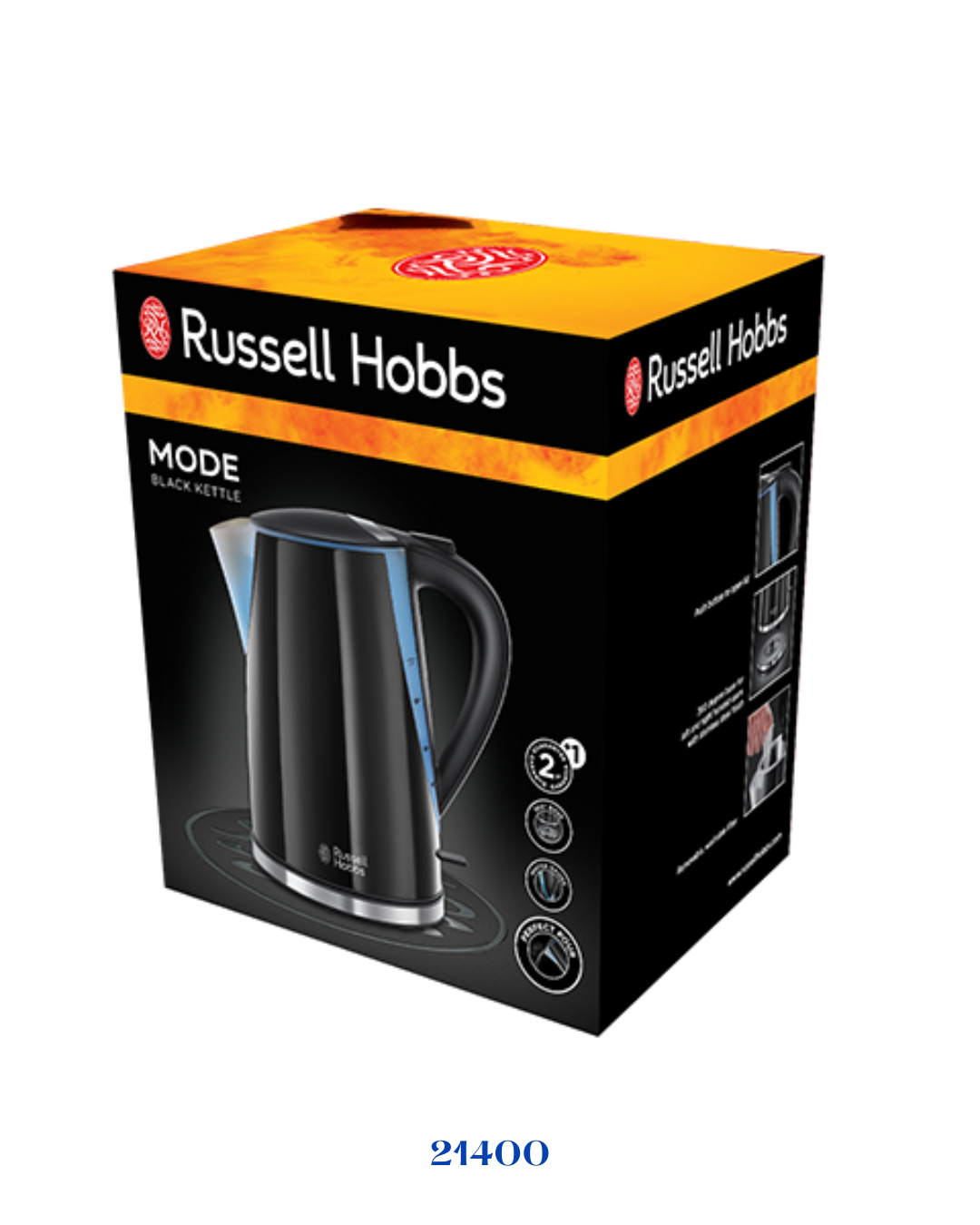 RUSSELL HOBBS MODE BLACK KETTLE