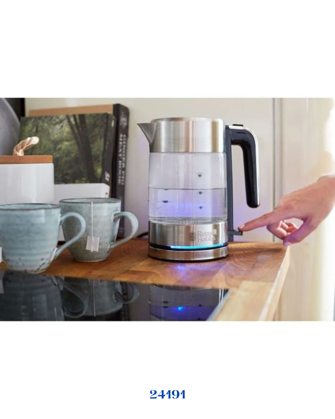 RUSSELL HOBBS COMPACT HOME GLASS KETTLE-2400W_0.8L