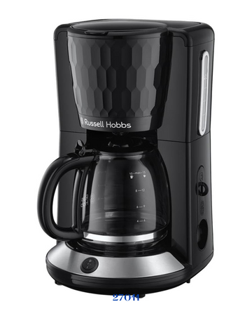 RUSSELL HOBBS HONEYCOMB COFFEE MAKER -1100W_1.25L