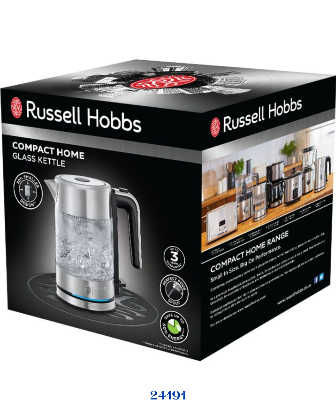 RUSSELL HOBBS COMPACT HOME GLASS KETTLE-2400W_0.8L