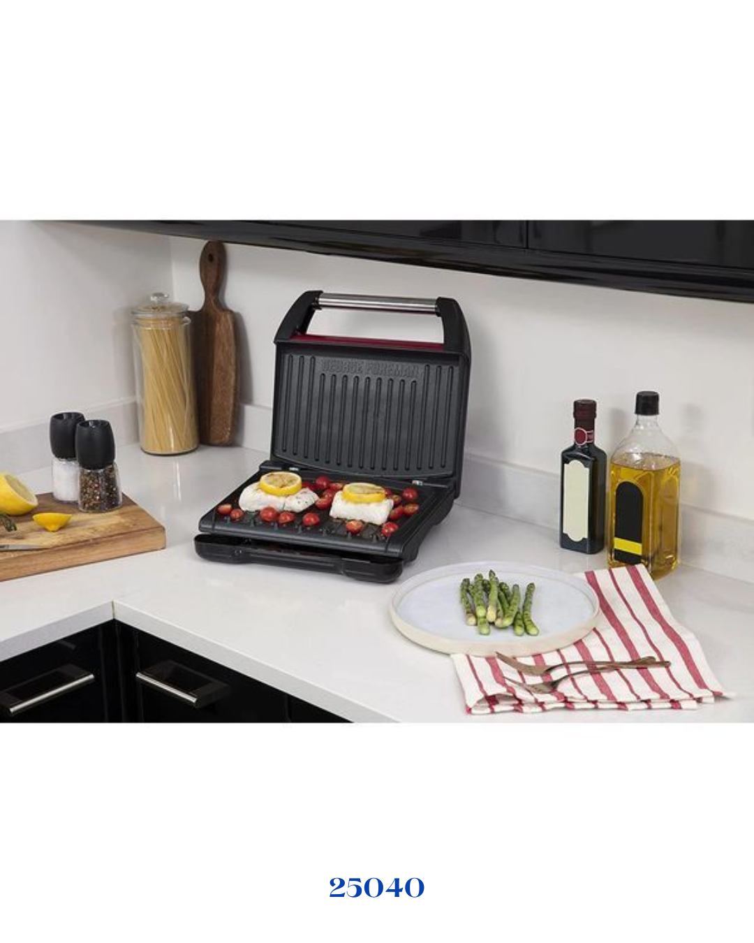 RUSSELL HOBBS STEEL FAMILY GRILL - 1650W