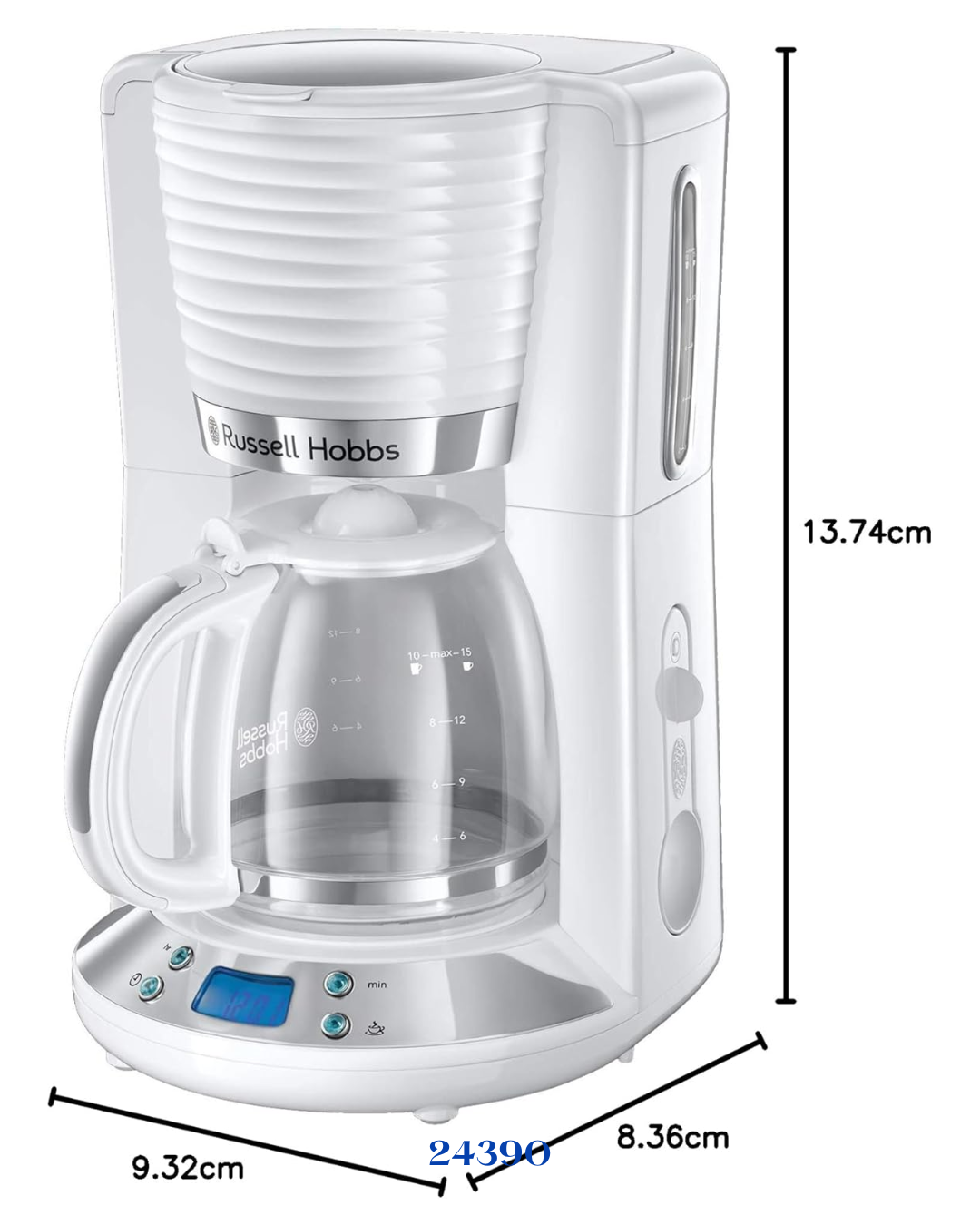 RUSSELL HOBBS INSPIRE FILTER COFFEE MAKER-1100W_1.25L