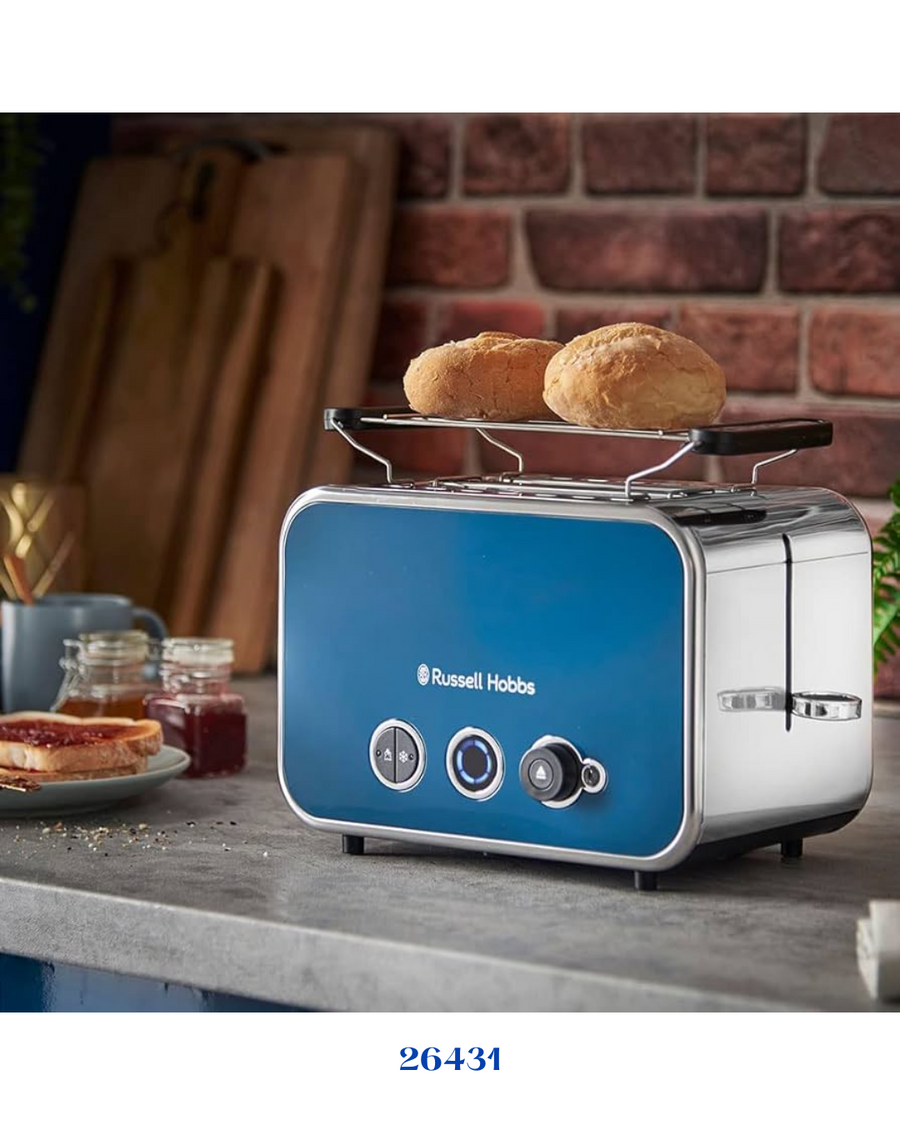 RUSSELL HOBBS DISTINCTIONS 2-SLICE TOASTER - 1600W