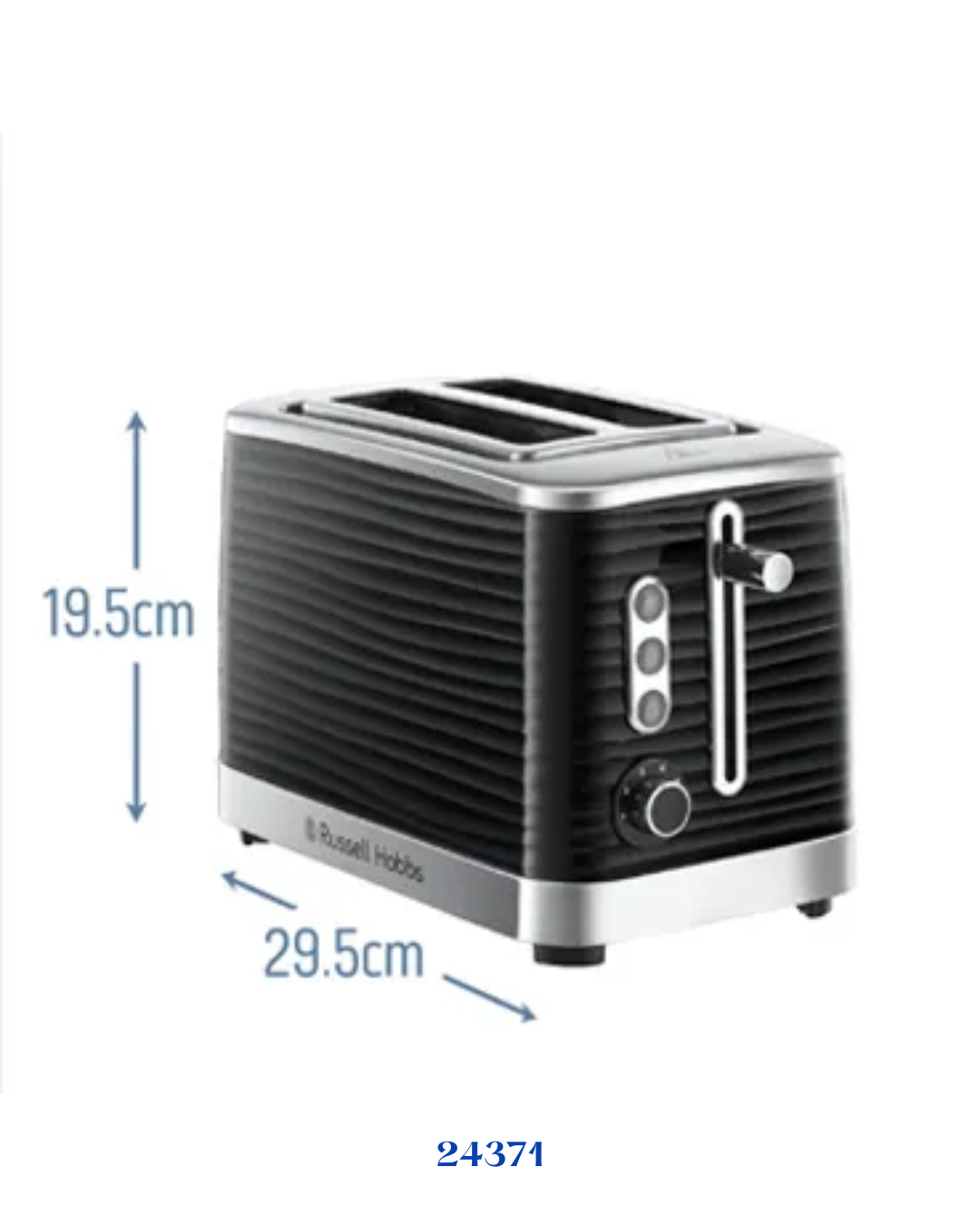 RUSSELL HOBBS INSPIRE 2 SLICE TOASTER - 1050W
