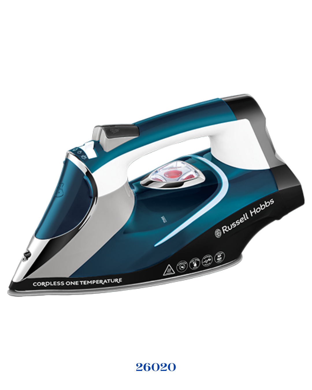 RUSSELL HOBBS CORDLESS ONE TEMPERATURE IRON -2600W