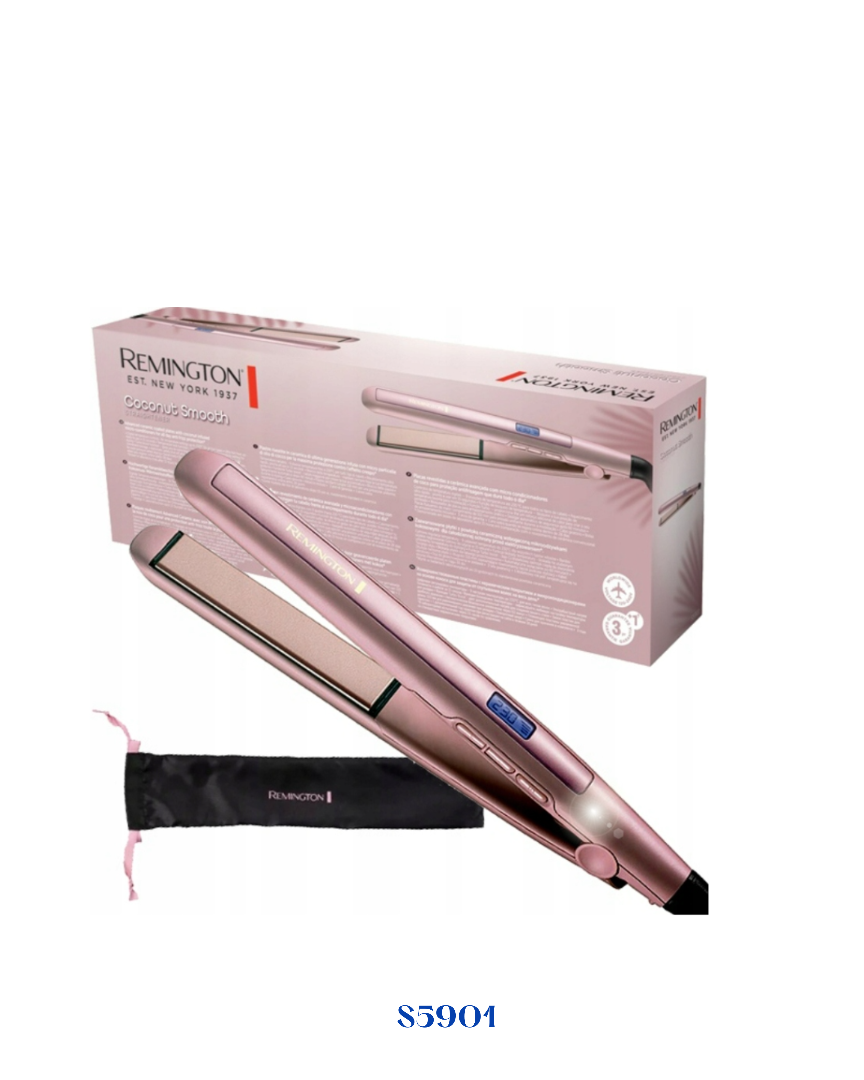 REMINGTON COCONUT SMOOTH HAIR STRAIGHTENER