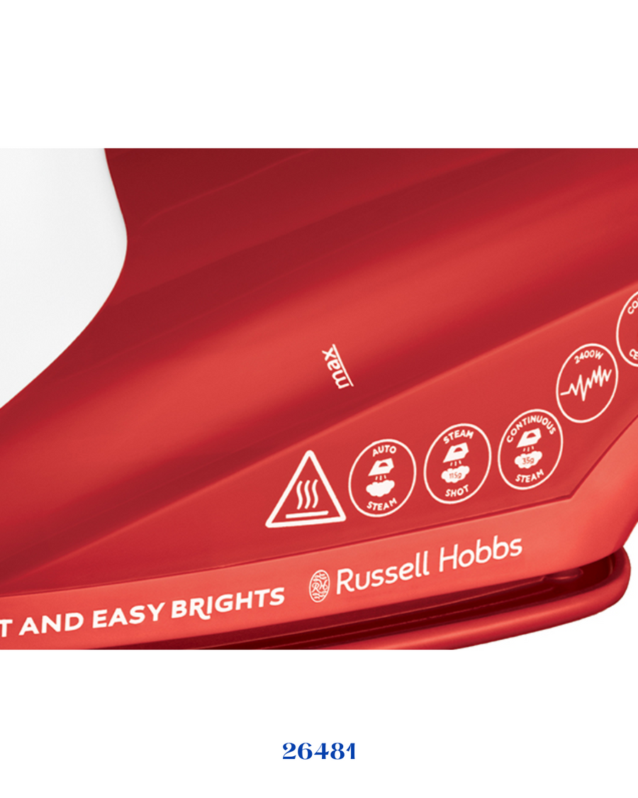 RUSSELL HOBBS LIGHT & EASY BRIGHTS APPLE STEAM IRON_2400W_0.24L
