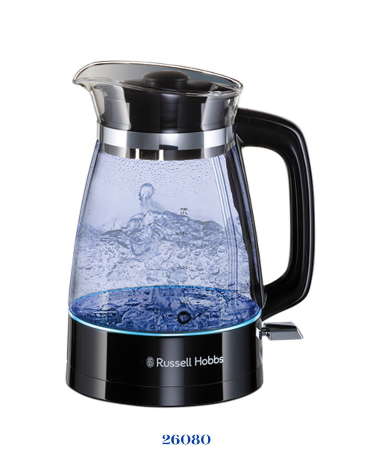 RUSSELL HOBBS CLASSIC GLASS KETTLE_3000W_1.7L