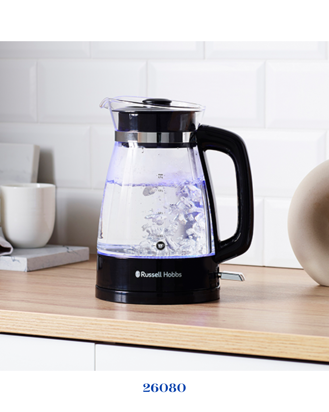 RUSSELL HOBBS CLASSIC GLASS KETTLE_3000W_1.7L