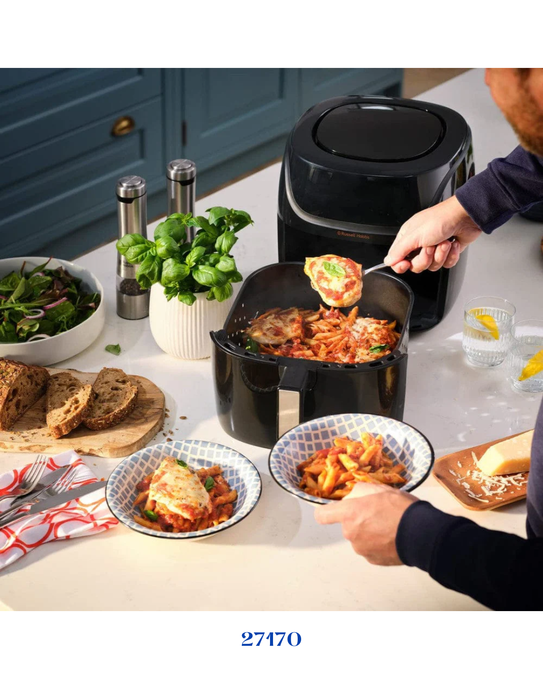 RUSSELL HOBBS SATISFRY EXTRA LARGE DIGITAL AIR FRYER_1800W_8L