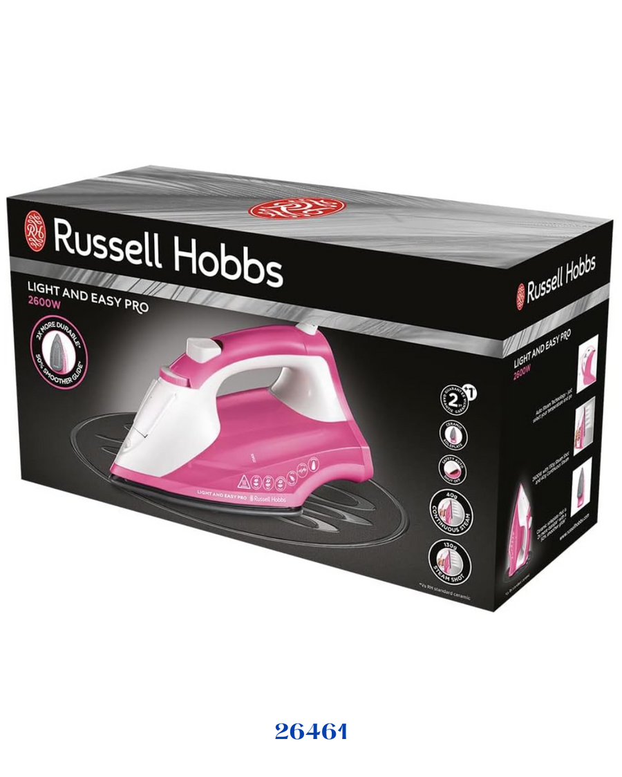 RUSSELL HOBBS LIGHT & EASY PRO STEAM IRON_2600W_0.24L