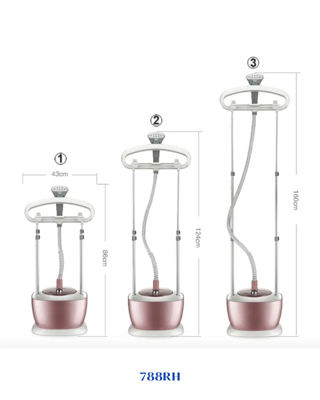 RUSSELL HOBBS RH788 GARMENT STEAMER _2000W_2.2L