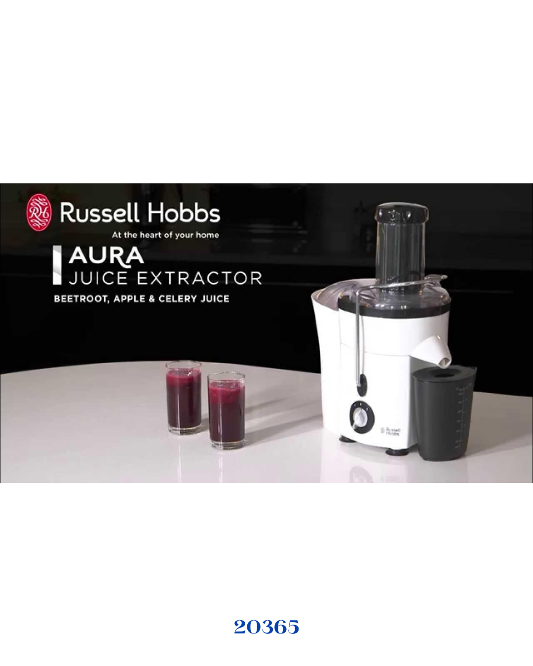 RUSSELL HOBBS AURA JUICE EXTRACTOR 650W