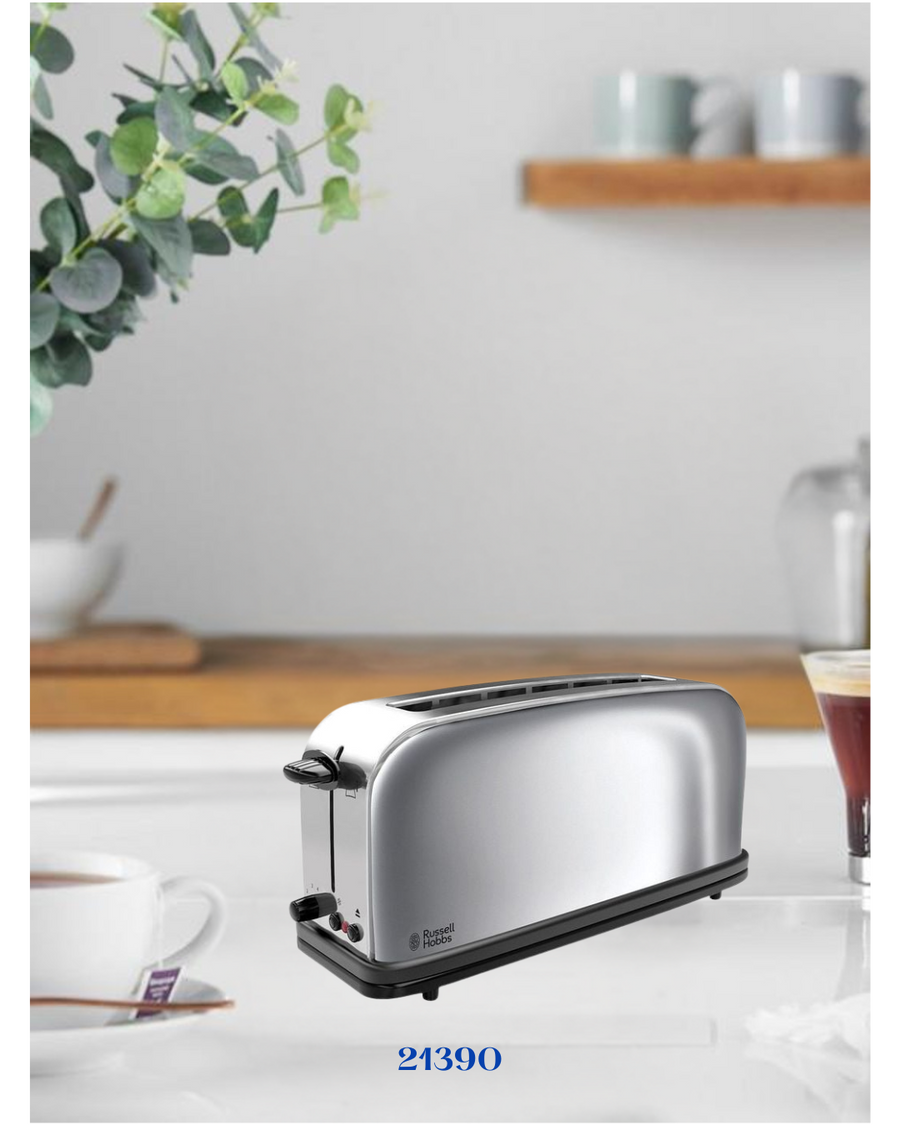 RUSSELL HOBBS CHESTER LONG SLOT TOASTER 1000W