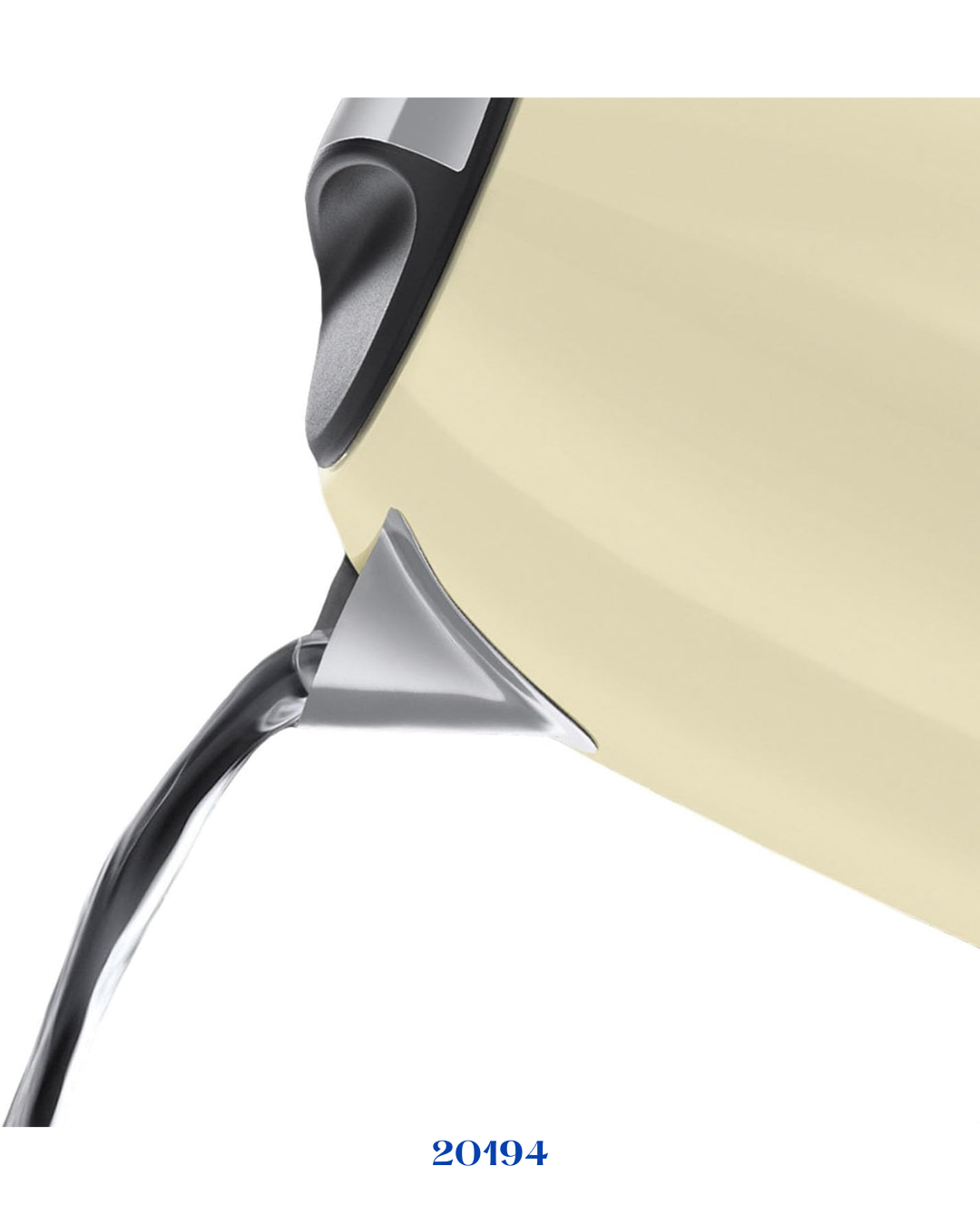RUSSELL HOBBS COLOURS PLUS COMPACT CLASSIC CREAM KETTLE 2200W 1L