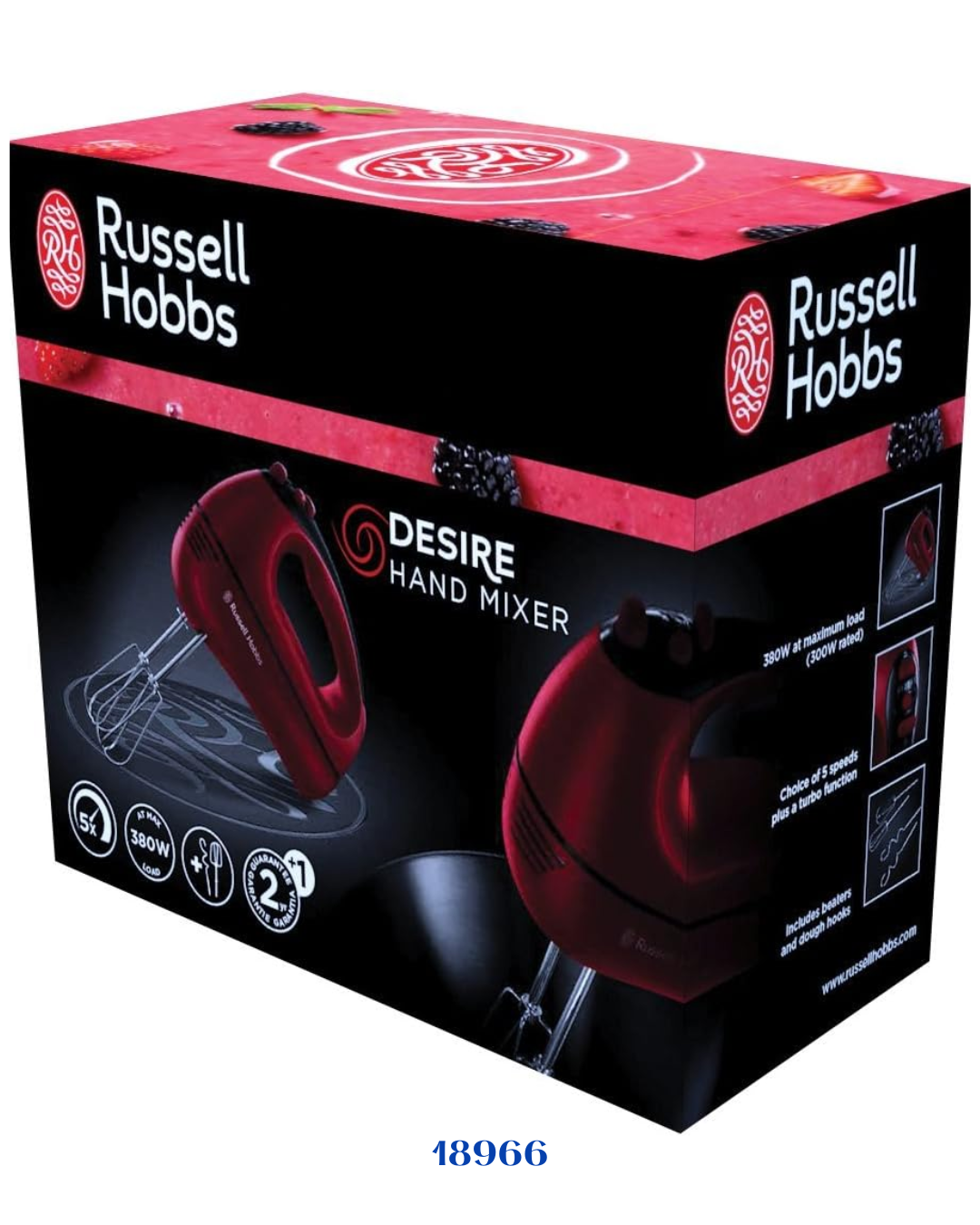 RUSSELL HOBBS DESIRE HAND MIXER 380W