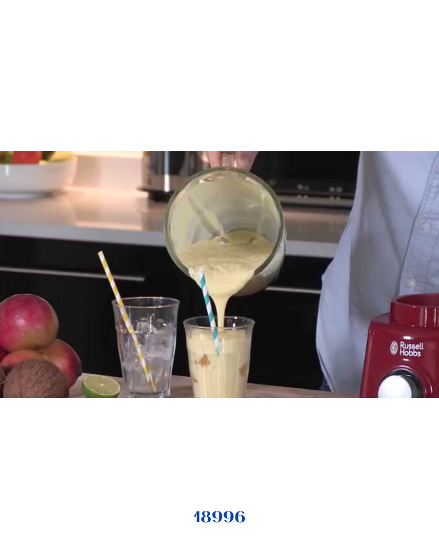 RUSSELL HOBBS DESIRE JUG GLASS BLENDER 750W 1.5L