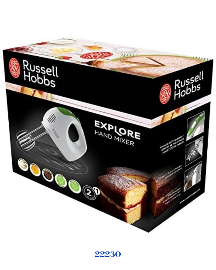 RUSSELL HOBBS EXPLORE HAND MIXER 125W