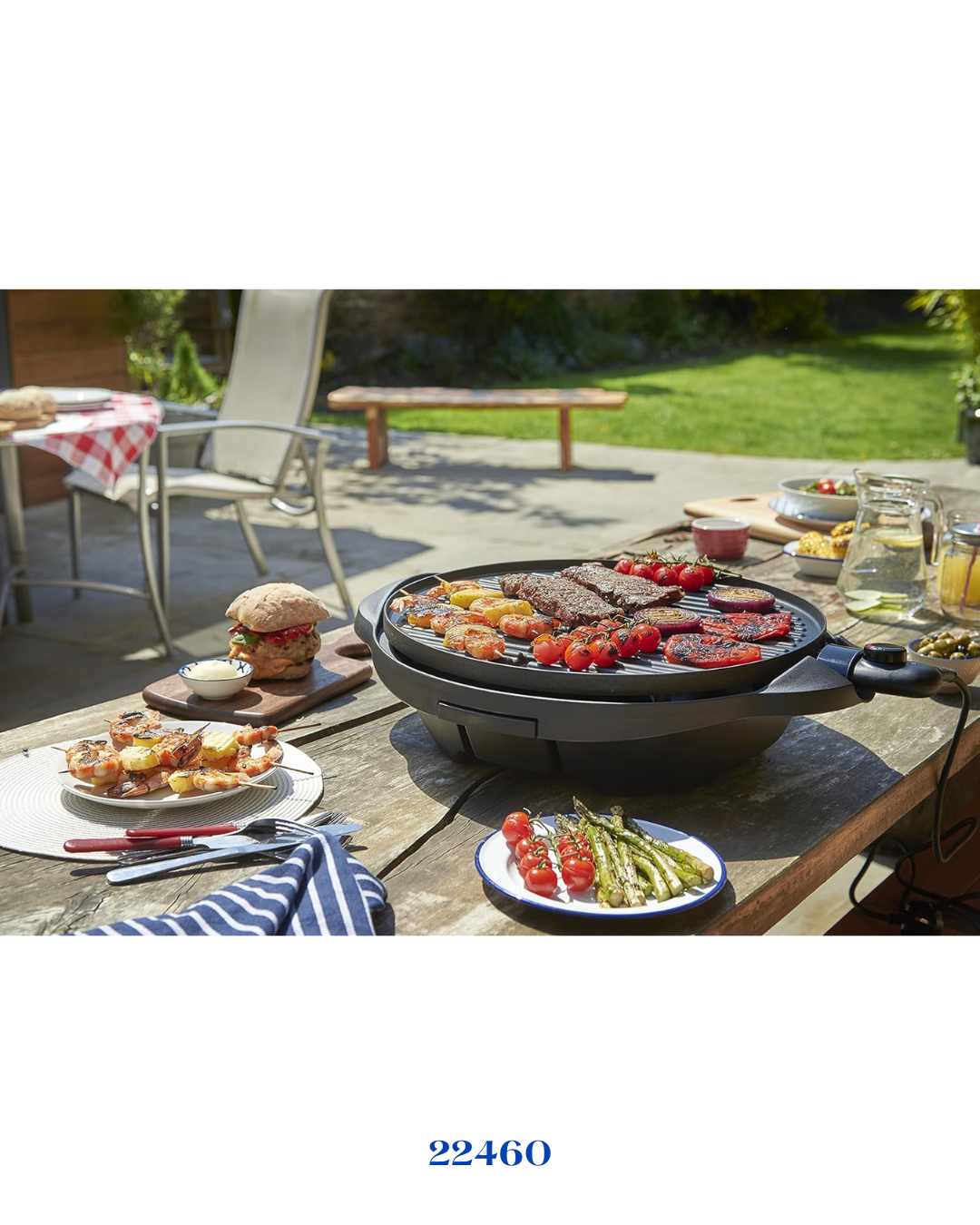 RUSSELL HOBBS GEORGE FOREMAN INDOOR & OUTDOOR GRILL 2400W