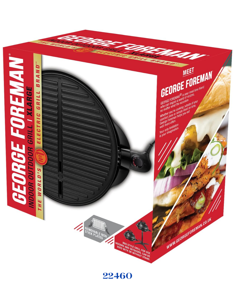 RUSSELL HOBBS GEORGE FOREMAN INDOOR & OUTDOOR GRILL 2400W​