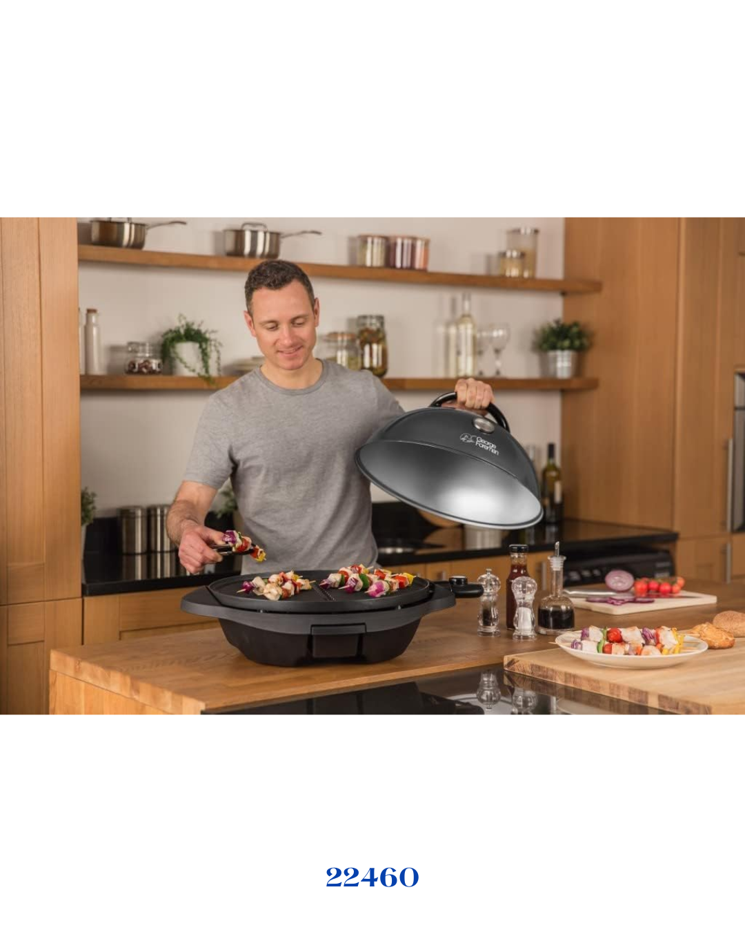RUSSELL HOBBS GEORGE FOREMAN INDOOR & OUTDOOR GRILL 2400W