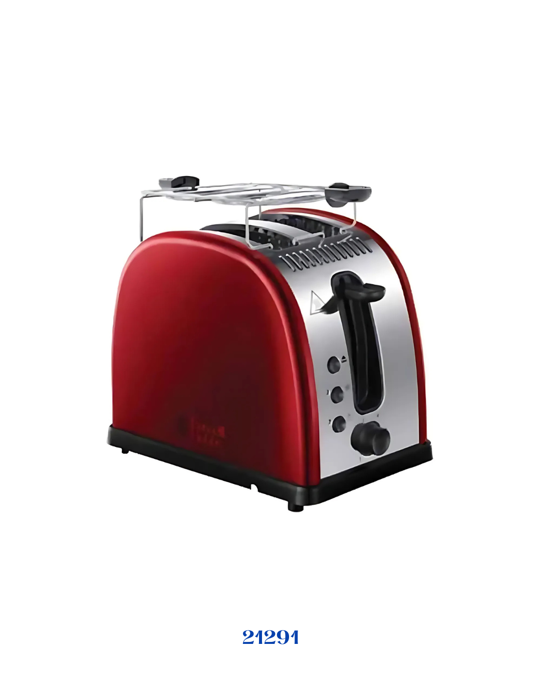 RUSSELL HOBBS LEGACY RED 2-SLICE TOASTER 1300W