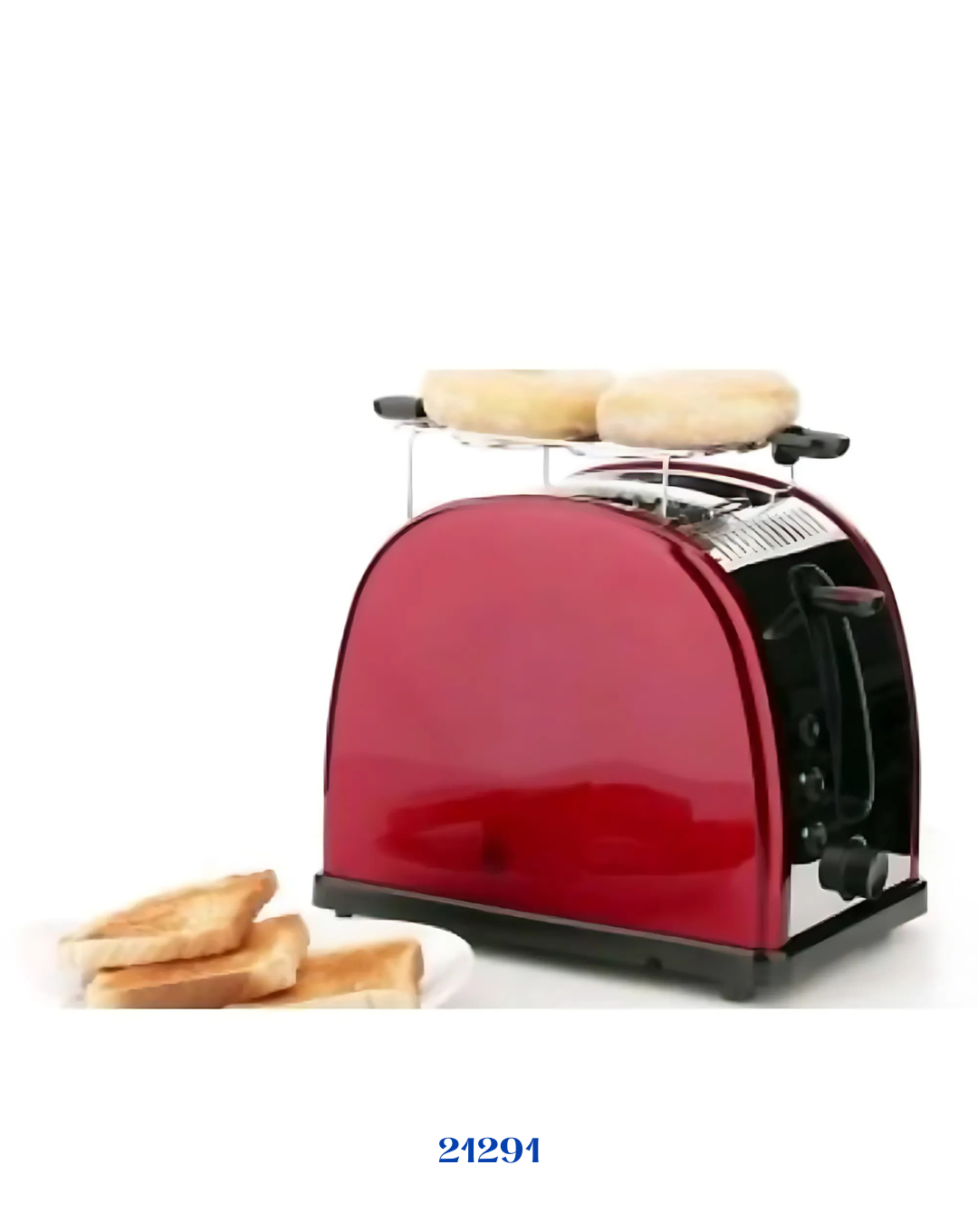 RUSSELL HOBBS LEGACY RED 2-SLICE TOASTER 1300W​
